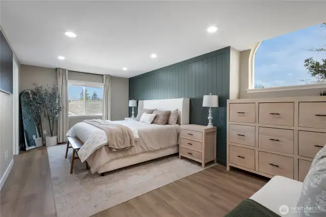 Primary Suite fit for relaxation and solitude.