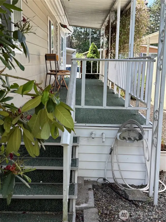 Huge deck