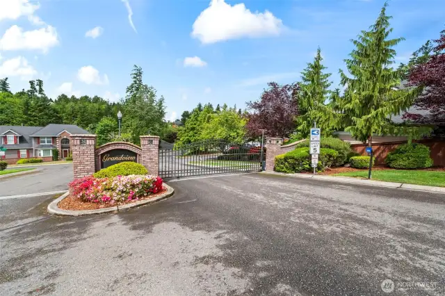 Gated Entry to Grandview Ridge