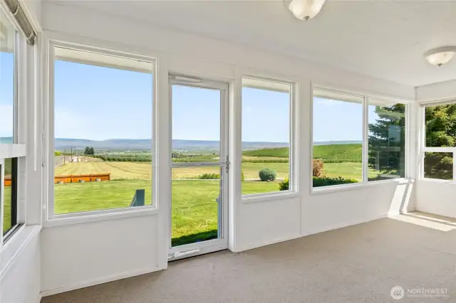 This enclosed porch will expand your living space