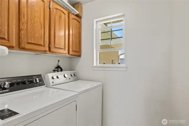 Laundry with storage