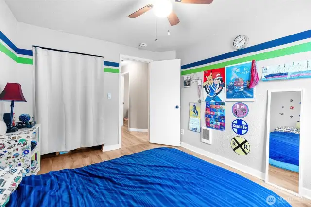 Another view of bedroom.
