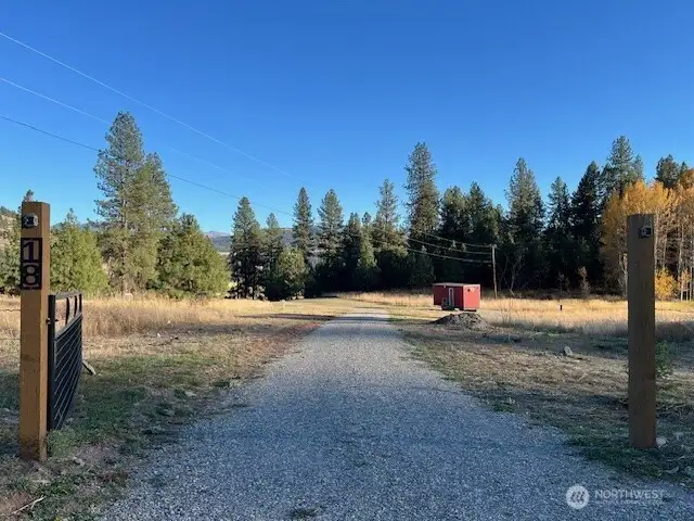 Drive way in
