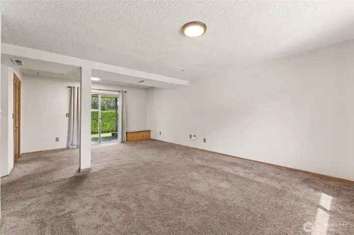 Downstairs family room