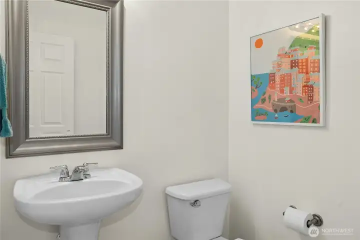 Main floor Powder Room