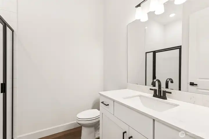 3/4 bath on the main floor