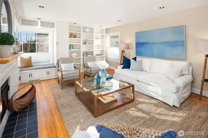 Living Room on Main looking to the west wall