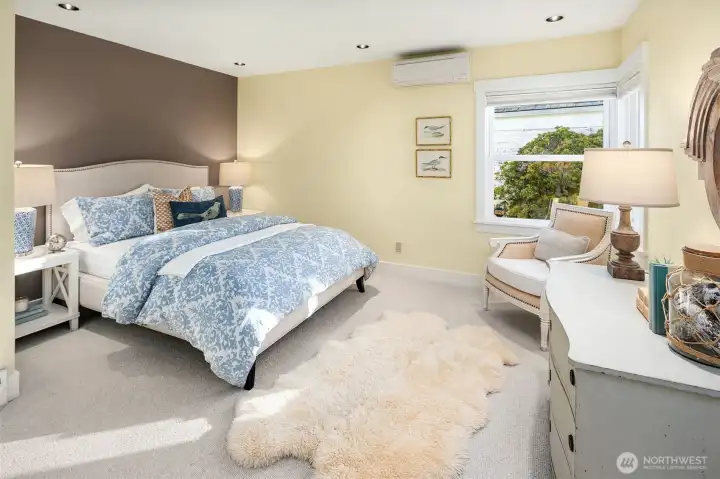 Primary bedroom on Main floor.