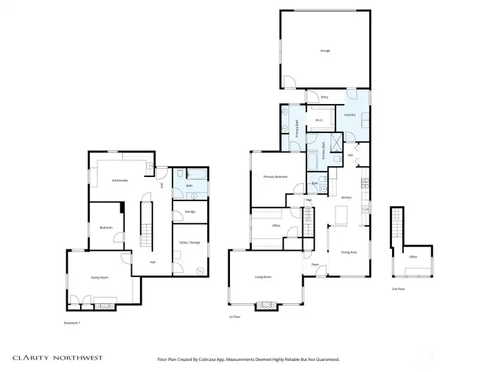 All Levels including the Office in the Loft.