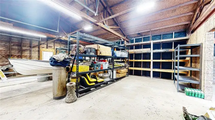 Part of the 5 bay Garage