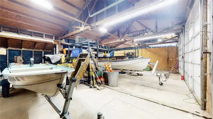 Part of the 5 bay garage