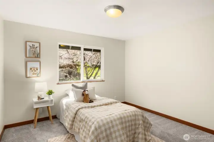 Upstairs 2nd bedroom
