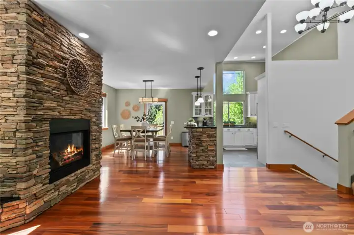 Open-concept layout connects the living, dining, and kitchen areas for easy daily flow and entertaining.
