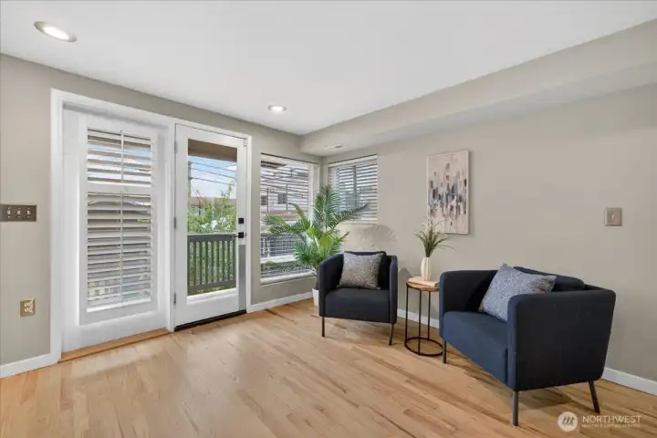 2nd floor office/reading room