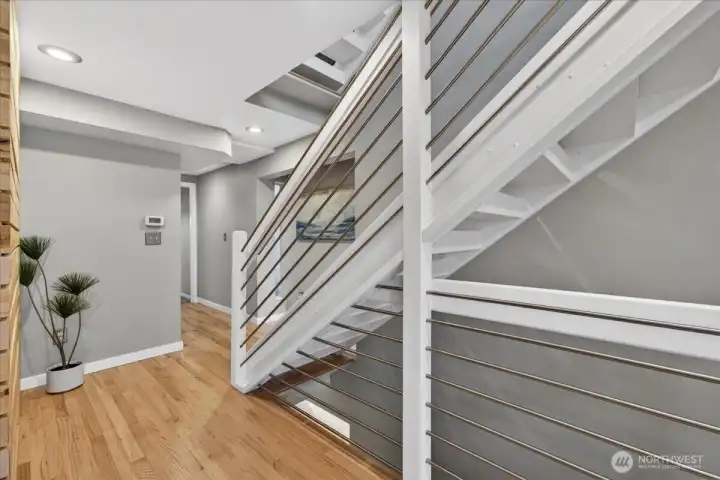 Leading to 3rd floor