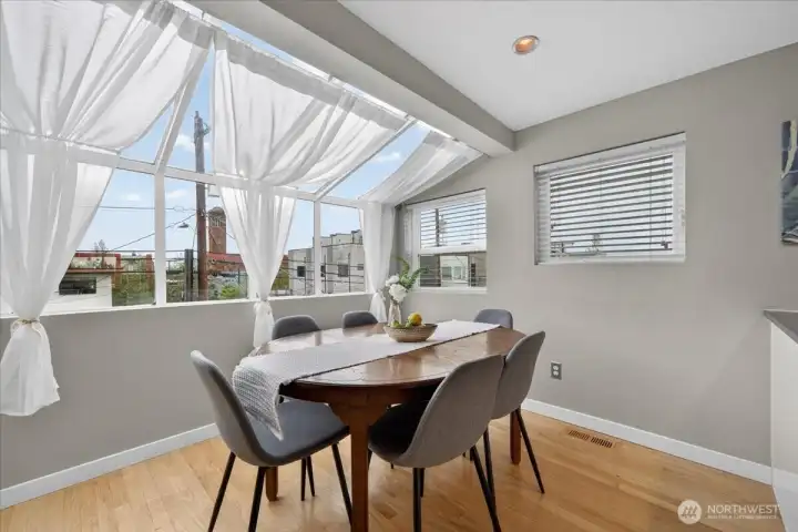 3rd floor eating area