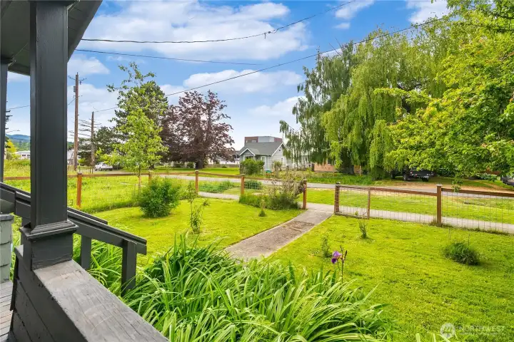 Gorgeous view from your front porch