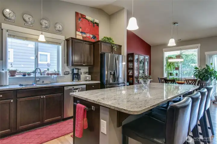 Large kitchen area Large kitchen area