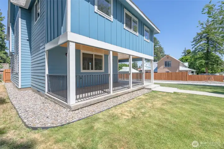 Covered Front Porch. Freshly Landscaped yard. Covered Front Porch. Freshly Landscaped yard.