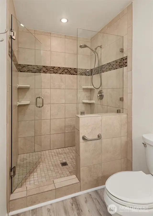 Spa-like shower