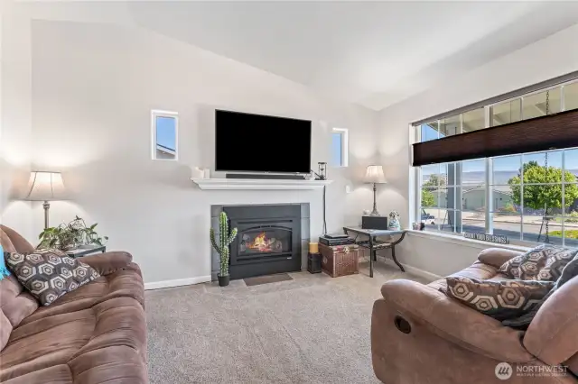 New Propane fireplace