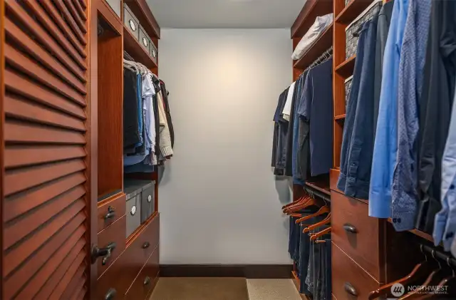 Walk in closet.