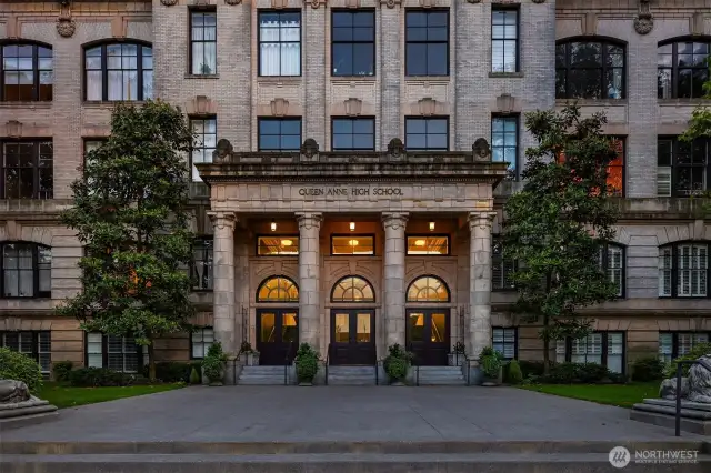 Grand entrance.