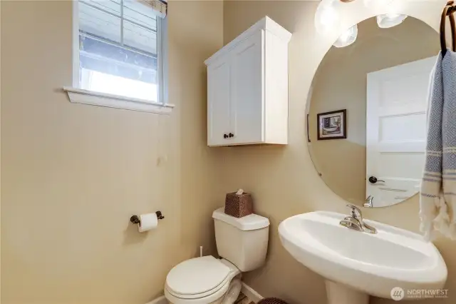 Half bath downstairs