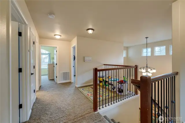 Upstairs