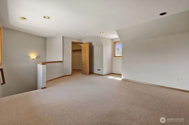 upstairs bonus area