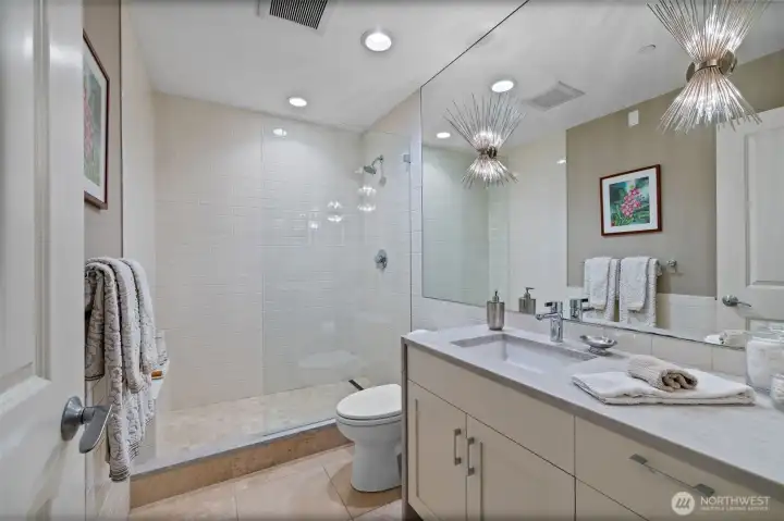 Guest 3/4 bath.