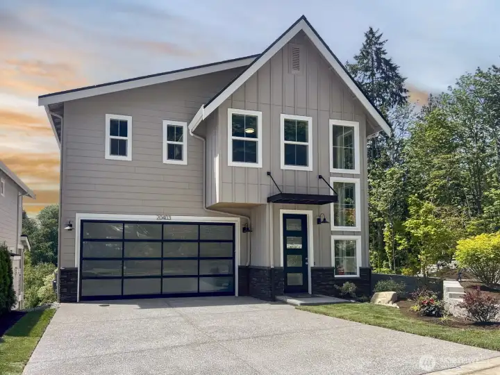 Beautiful new home with amazing sunset views!