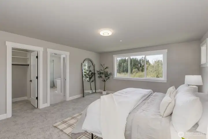 Enjoy 2 walk-in closets in the owners suite!