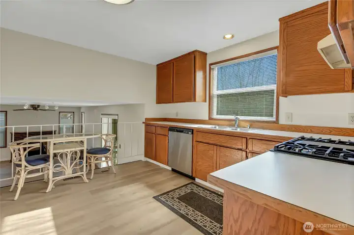 Nook area in Kitchen