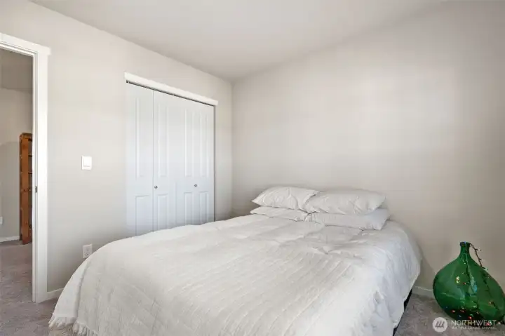 BR 1, North Facing w Large Closet.