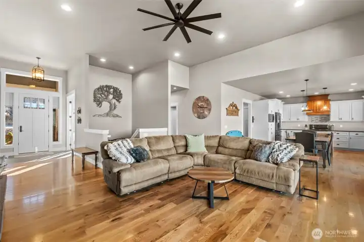 Hardwood floors