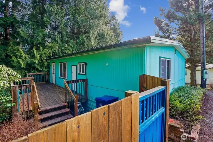 Fully Fenced Backyard