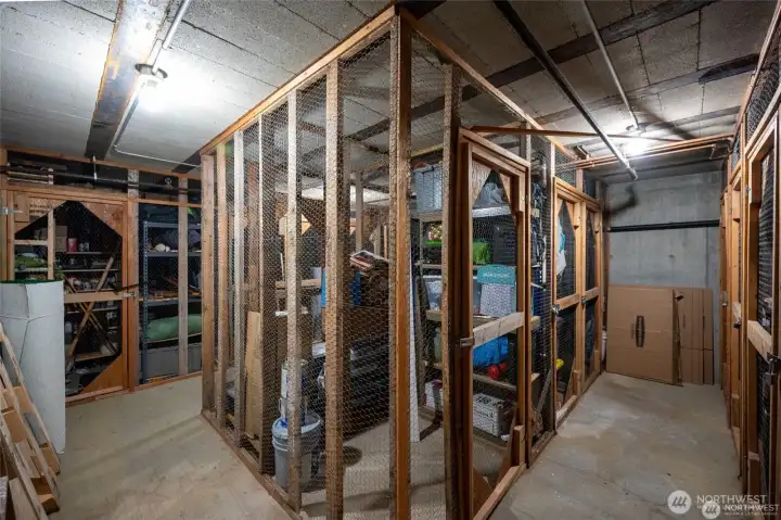 More storage off the garage for all your toys.