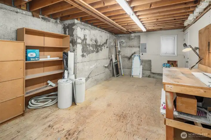 Lots of storage space