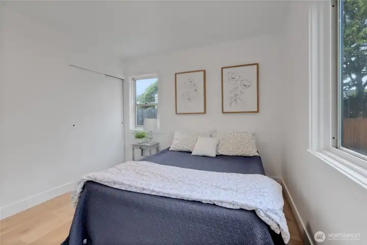 Another view of the Primary Bedroom and closet.