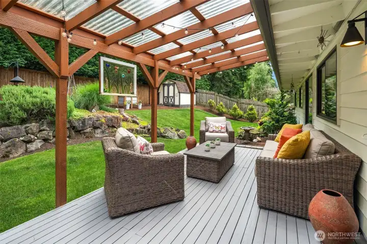 Private outdoor living