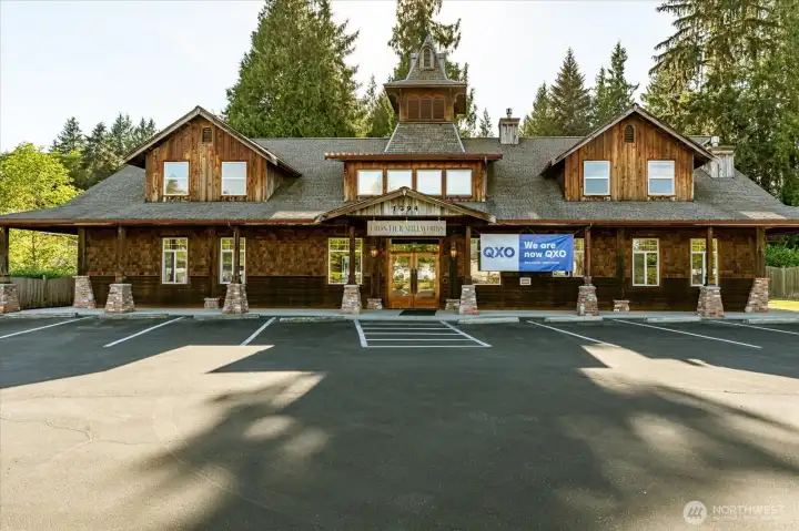 Surrounded by nature, this building offers amazing flexibility.  Current tenant is Frontier Millworks, a division of Frontier Building Supply, which is located directly across the street.