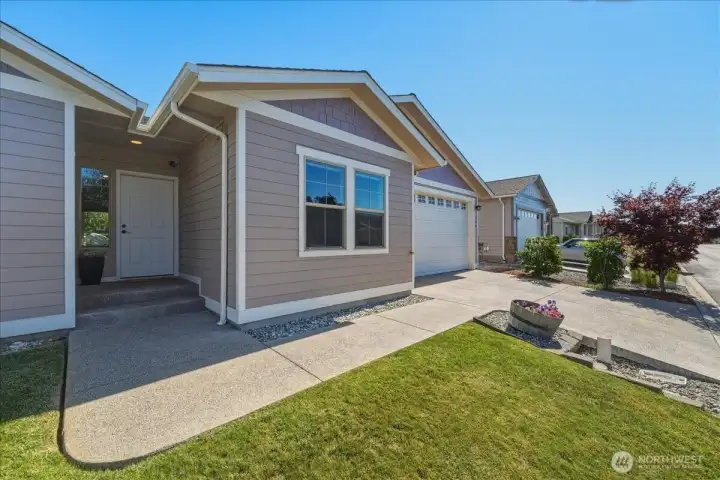 Front entry Front entry
