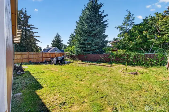 Fully-Fenced Yard