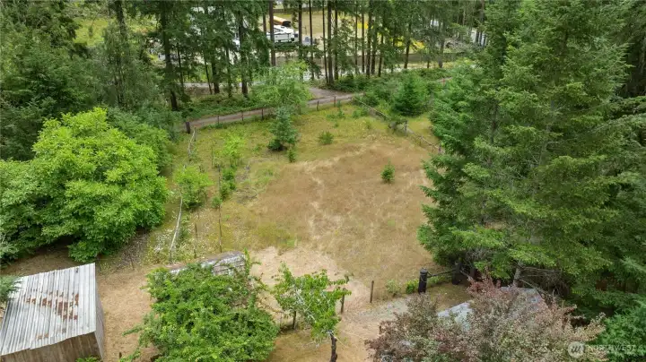 Pasture area for your animals and gardening dreams.