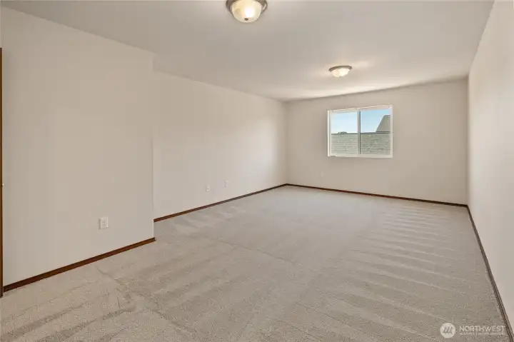 Bonus room - office, rec room or bunk room!