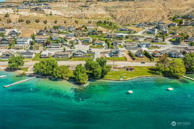 Willows Park aerial view