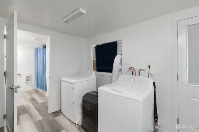 Unit A Laundry and full bath