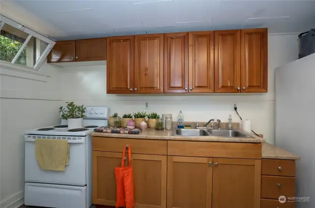 Unit 1 - Has an open kitchen, all appliances included including washer/dryer.