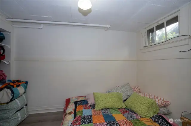 Unit 1 - Spacious, cool bedroom.